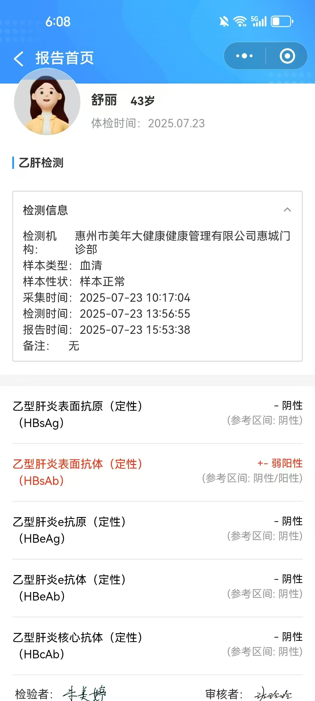 2024.8获得术前三项